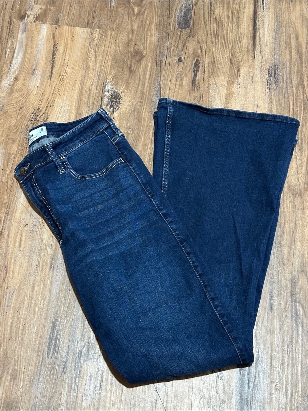Curvy high-rise vintage flare jeans